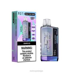 MOTI Beast Pro wegwerpdamp (5%, 10.000 trekjes) druiven ijs MOTI vape near me - DF4X45