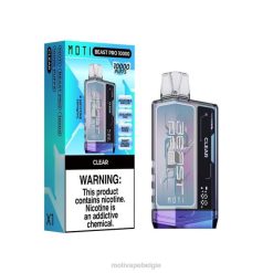 MOTI Beast Pro wegwerpdamp (5%, 10.000 trekjes) duidelijk MOTI vape for sale - DF4X41