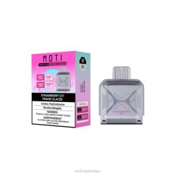 MOTI Go Pro wegwerpbare capsule aardbei ijskoud MOTI vape near me - DF4X95