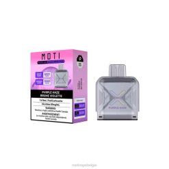 MOTI Go Pro wegwerpbare capsule paarse nevel MOTI vape review - DF4X94
