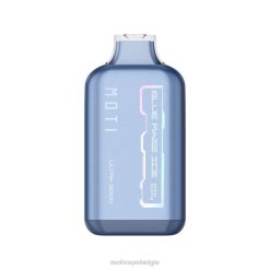 MOTI Ultra wegwerpvape (5%, 6000 trekjes) blauw razz-ijs MOTI vape België - DF4X27