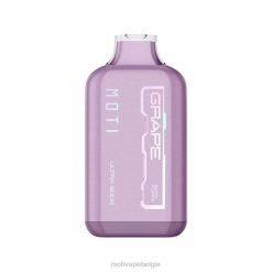 MOTI Ultra wegwerpvape (5%, 6000 trekjes) druif MOTI vape flavors België - DF4X30